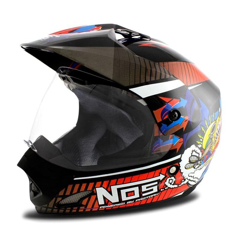Capacete Nos Vision Th1 - PRO TORK - Capacete de Moto - Magazine Luiza